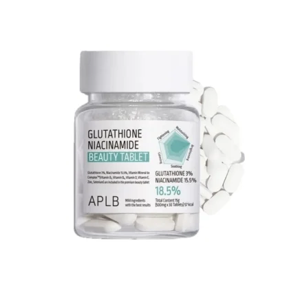 مکمل گلوتاتیون و نیاسین روشن و درخشان کننده پوست APLB Glutathione Niacinamide Beauty