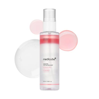 میست گلوتاتیون و PDRN روشن کننده و جوانساز مدی کیوب MEDICUBE PDRN PINK GLUTATHIOM SERUM MIST