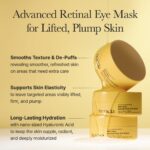 پچ چشم رتینال و پپتید جوانساز و ضدچروک آرنسیا ARENCIA Retinal Boosting Eye Patch - Image 5