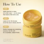 پچ چشم رتینال و پپتید جوانساز و ضدچروک آرنسیا ARENCIA Retinal Boosting Eye Patch - Image 4
