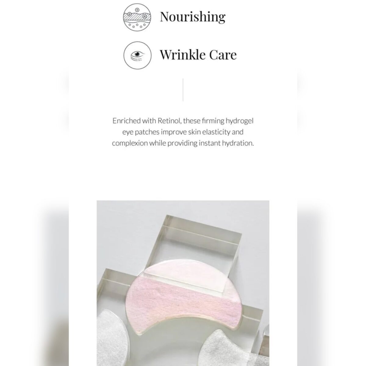 پچ چشم ژلی رتینول جوانساز و ضدچروک کی سکرت K-SECRET ADVANCED REGENERATING EYE GEL PATCHES - Image 5