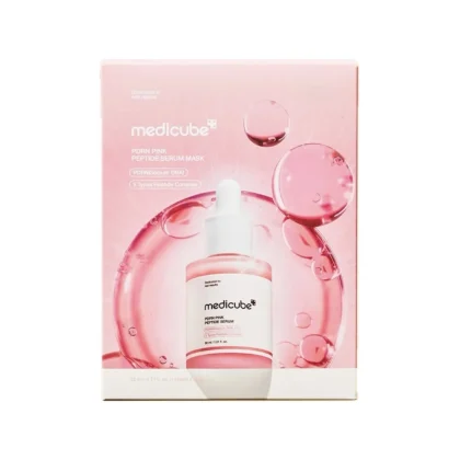 پک سرم ماسک PDRN صورتی و پپتید جوانساز و ضدچروک مدی کیوب MEDICUBE PDRN PINK PEPTIDE SERUM MASK
