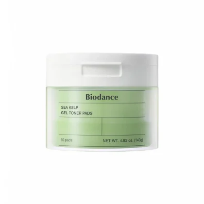 ژل تونر پد ضدجوش و کنترل چربی جلبک دریا بیودنس Biodance Sea Kelp Gel Toner Pads