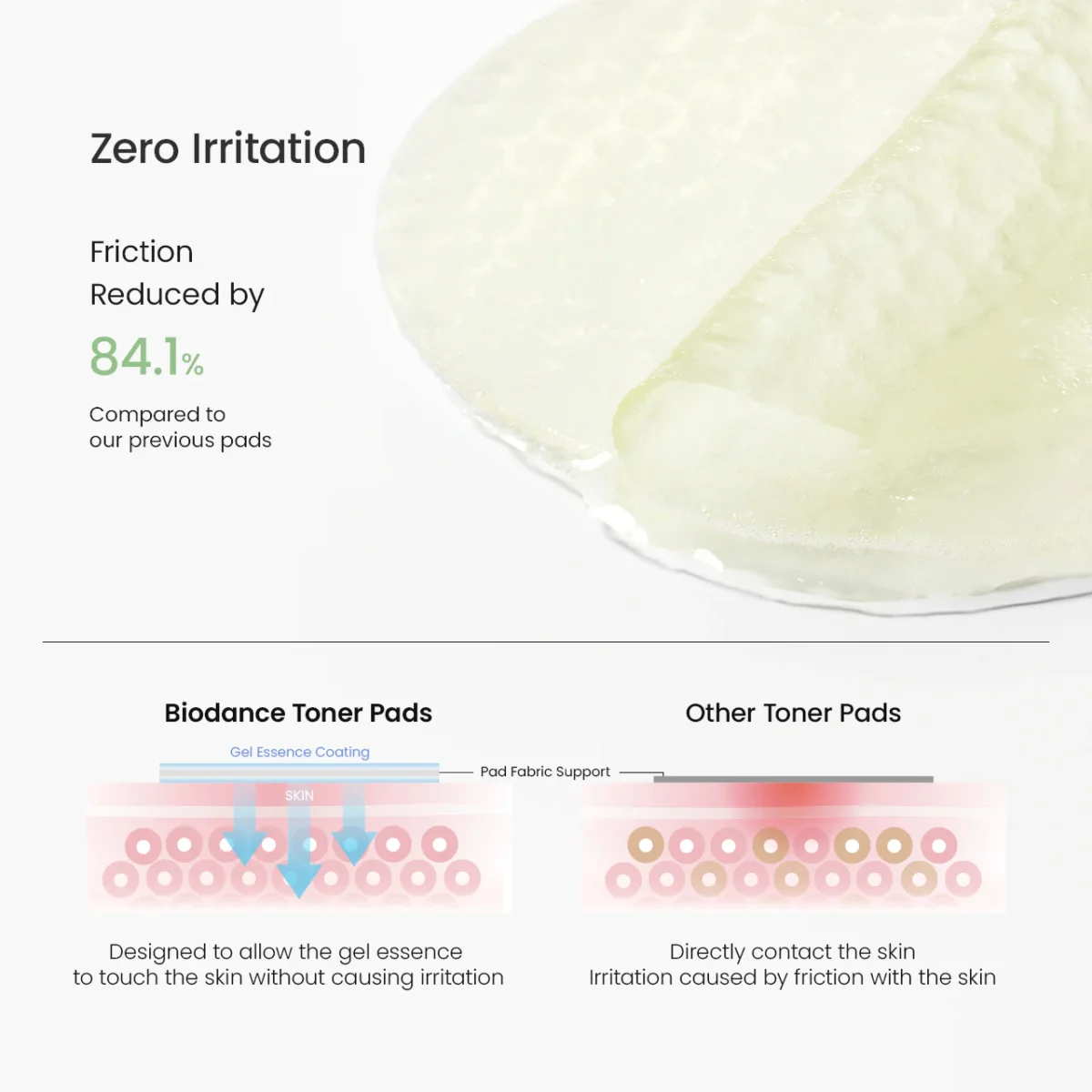 ژل تونر پد ضدجوش و کنترل چربی جلبک دریا بیودنس Biodance Sea Kelp Gel Toner Pads - Image 2