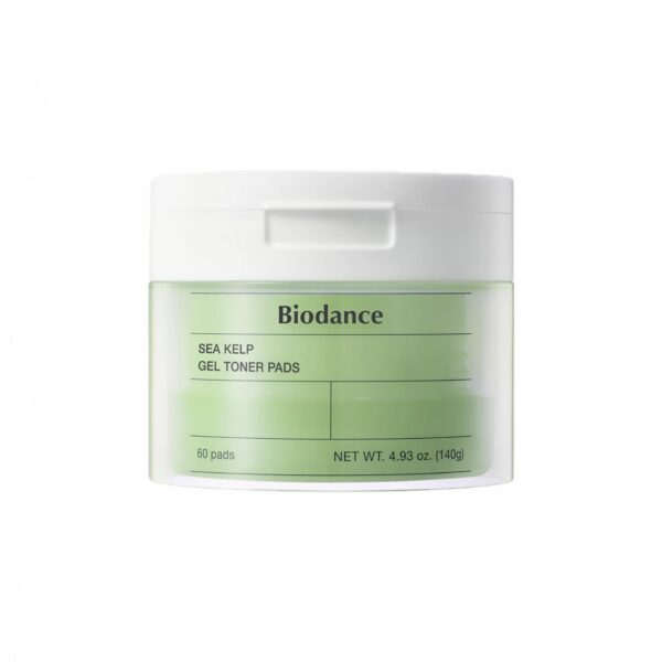 ژل تونر پد ضدجوش و کنترل چربی جلبک دریا بیودنس Biodance Sea Kelp Gel Toner Pads