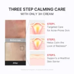 کرم ترمیم کننده و احیا پوست 3 ساعته مدی کیوب MEDICUBE 3H Daily Relief Cream - Image 6
