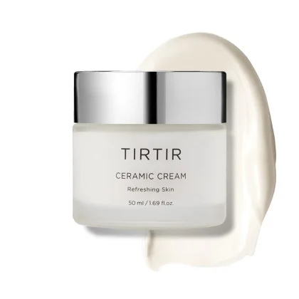 کرم سرامیک پوست شیشه ای تیر تیر TIRTIR Natural Ceramide Cream