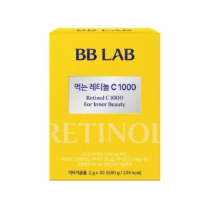 مکمل رتینول ویتامین سی بی بی لب جوانساز درخشان و شفاف کننده پوست BB LAB Retinol C 1000 For Inner Beauty