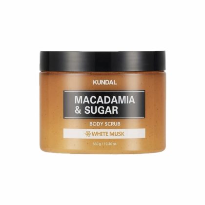 اسکراب شکری بدن ماکادمیا کوندال KUNDAL MACADAMIA & SUGAR BODY SCRUB