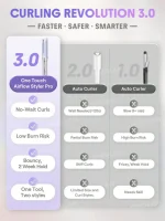 دستگاه کرلی ایر فلو پرو شیگلم Sheglam One Touch Airflow styler pro - تصویر 8