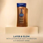 روغن بدن ژلی شاین کره کاکائو وازلین آبرسان قوی Vaseline Glazed and Glisten Golden Hour Body Gel Oil - تصویر 10