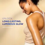 روغن بدن ژلی شاین کره کاکائو وازلین آبرسان قوی Vaseline Glazed and Glisten Golden Hour Body Gel Oil - Image 9