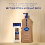 روغن بدن ژلی کاکائو وازلین آبرسان و درخشان کننده Vaseline Intensive Care Cocoa Radiant Body Gel Oil - Image 5