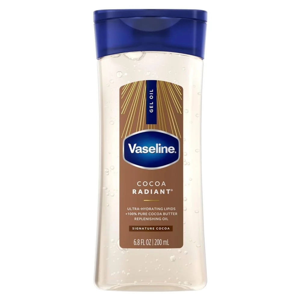 روغن بدن ژلی کاکائو وازلین آبرسان و درخشان کننده Vaseline Intensive Care Cocoa Radiant Body Gel Oil روغن بدن ژلی کاکائو وازلین آبرسان و درخشان کننده Vaseline Intensive Care Cocoa Radiant Body Gel Oil