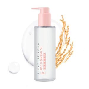 روغن پاک کننده برنج صورت و منافذ اس نیچر S.NATURE AQUA RICE CLEANSING OIL