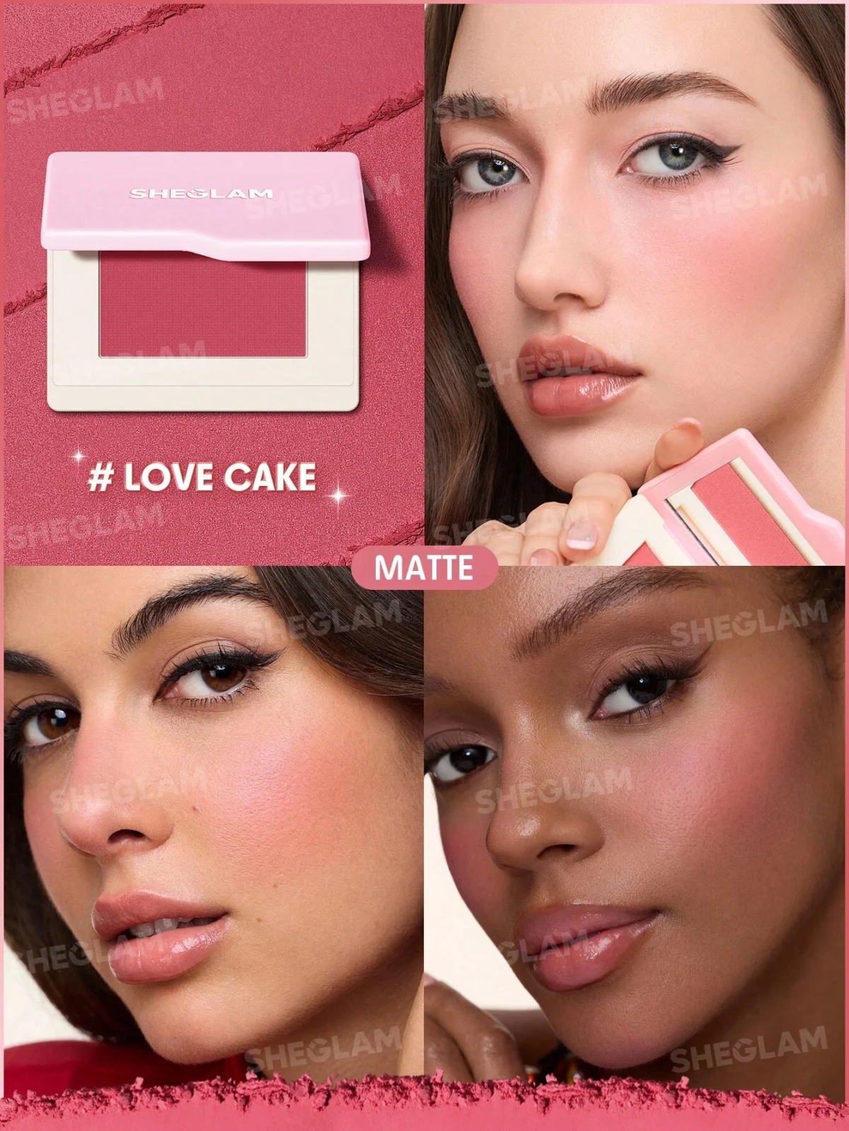 رژگونه پودری دریم تاچ شیگلم sheglam dream touch blush - Image 17