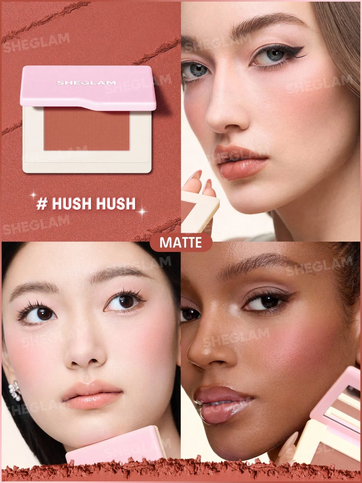 رژگونه پودری دریم تاچ شیگلم sheglam dream touch blush - Image 13
