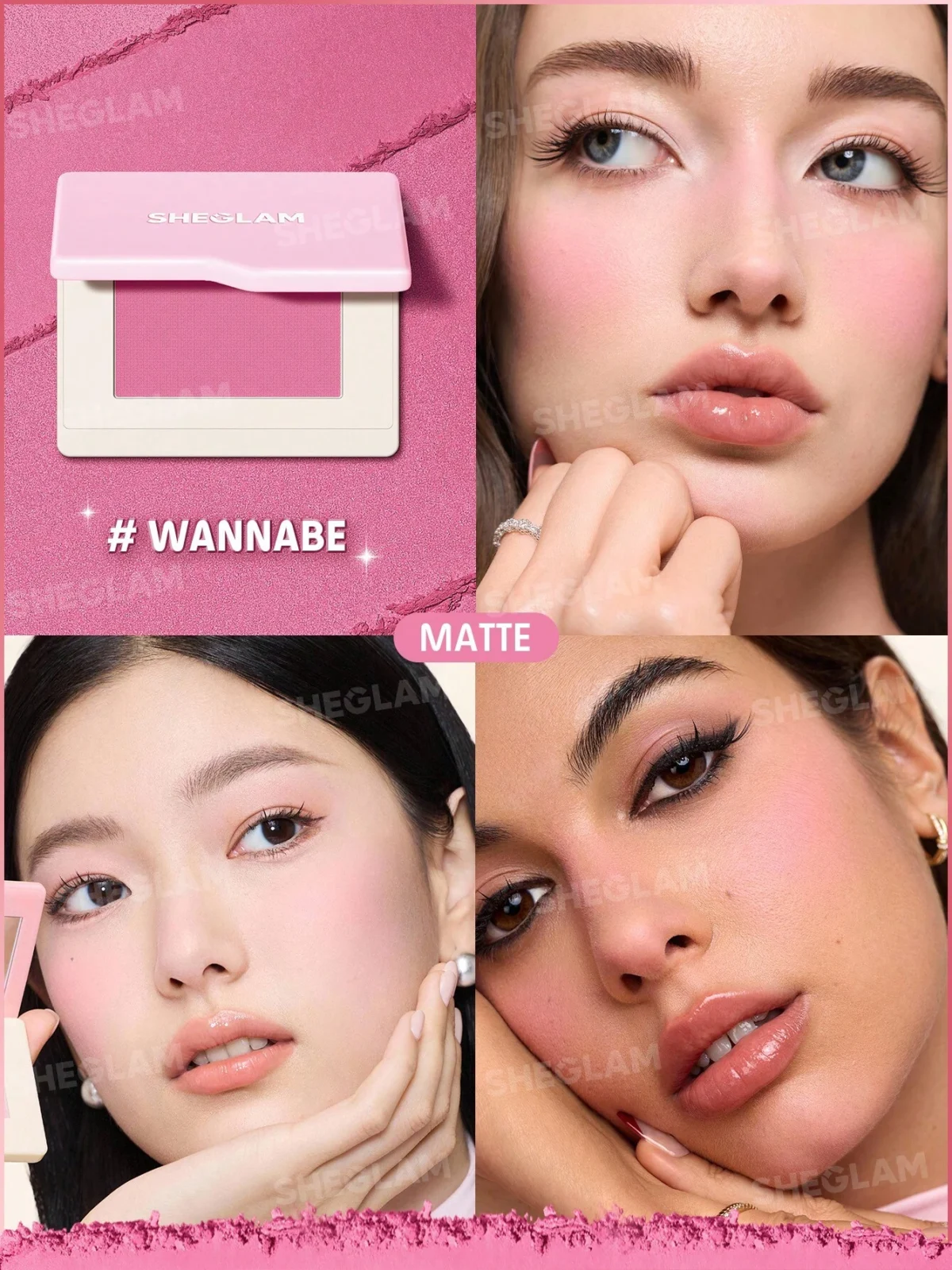 رژگونه پودری دریم تاچ شیگلم sheglam dream touch blush - Image 11
