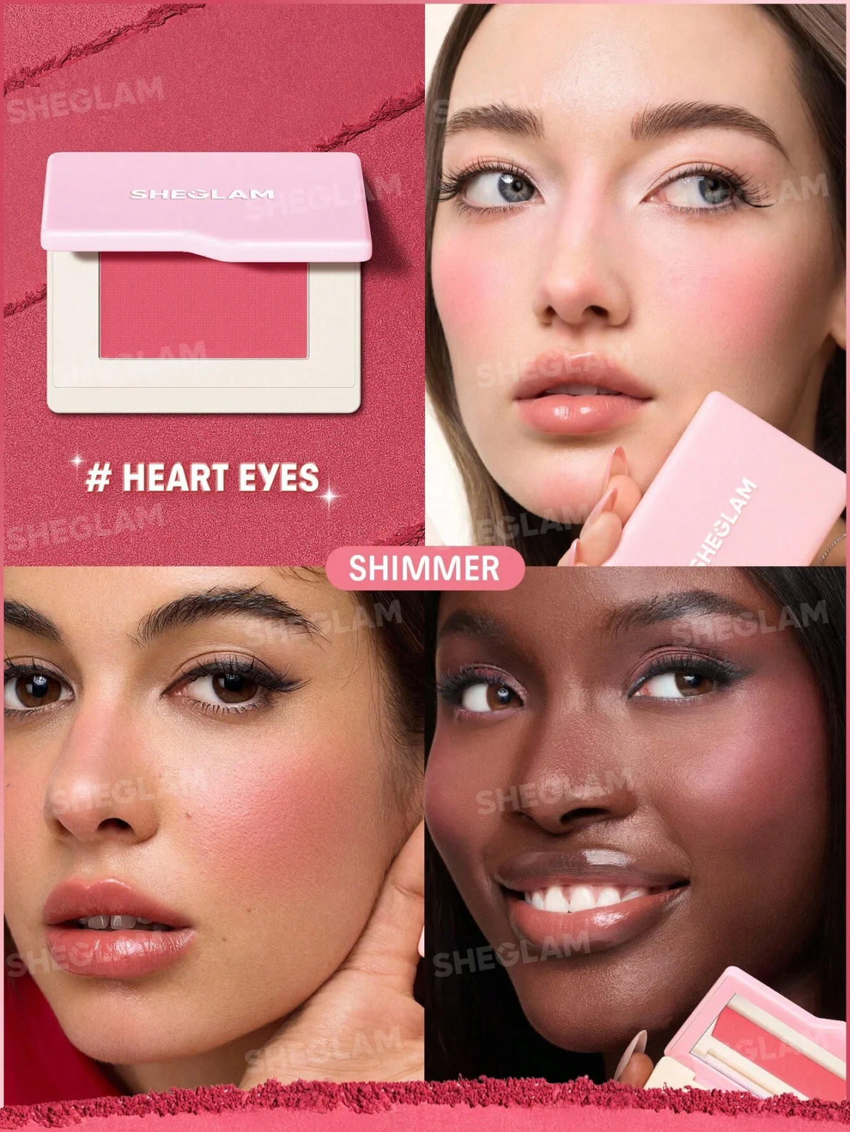 رژگونه پودری دریم تاچ شیگلم sheglam dream touch blush - Image 9