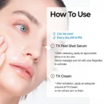 ست TXA اصلاح ملاسما و لک تیره دکتر ملاکسین Dr.Melaxin Dark Spot & Uneven Tone Peel Shot TX Duo - Image 4