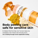 ست اصلاح رنگ و رفع تیرگی بدن دکتر ملاکسین کوجیک اسید و زردچوبه Dr.Melaxin Kojic Acid 2-Step Body Glow Routine - Image 8