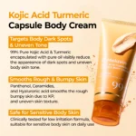ست اصلاح رنگ و رفع تیرگی بدن دکتر ملاکسین کوجیک اسید و زردچوبه Dr.Melaxin Kojic Acid 2-Step Body Glow Routine