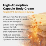 ست اصلاح رنگ و رفع تیرگی بدن دکتر ملاکسین کوجیک اسید و زردچوبه Dr.Melaxin Kojic Acid 2-Step Body Glow Routine - Image 6