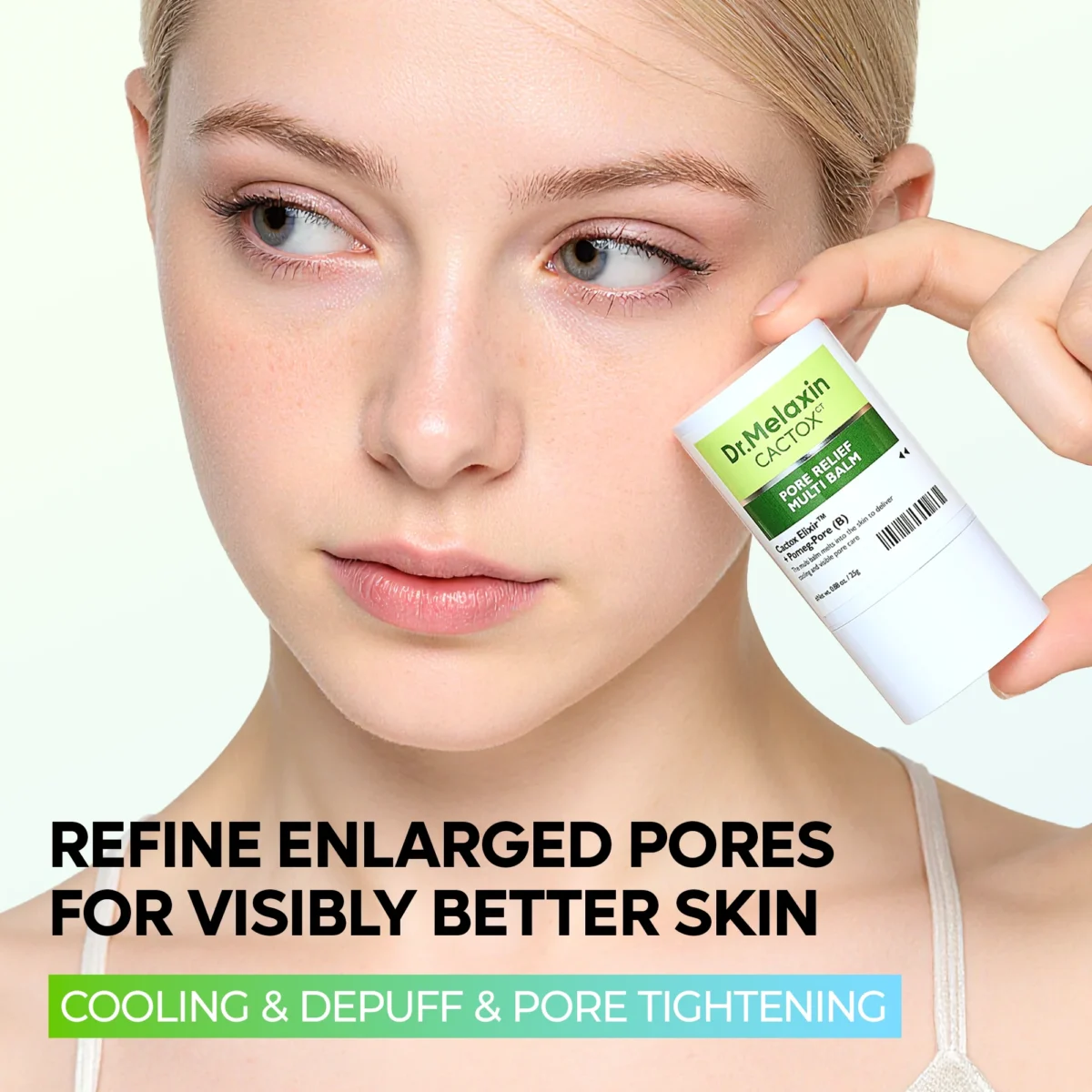 ست بالم کلسیوم و کاکتوس دکتر ملاکسین رفع منافذ و جوانساز Dr.Melaxin Cactox & Collagen Multi Pore Firming Balm Duo - Image 2