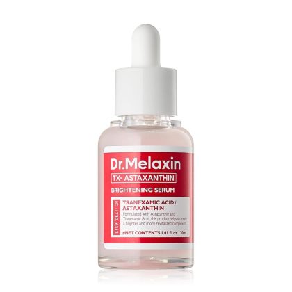 سرم روشن کننده فوق قوی آستاگزانتین و گلوتاتیون دکتر ملاکسین Dr.Melaxin TX-Astaxanthin Brightening AMPOULE