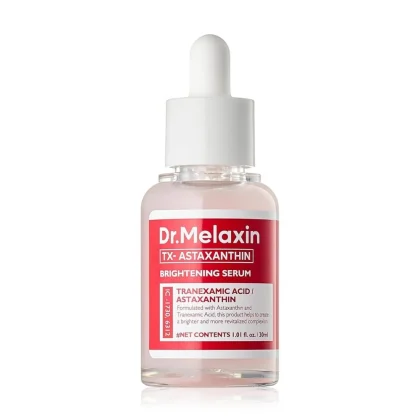 سرم روشن کننده فوق قوی آستاگزانتین و گلوتاتیون دکتر ملاکسین Dr.Melaxin TX-Astaxanthin Brightening AMPOULE