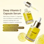 سرم ویتامین سی کپسولی مدی کیوب روشن و درخشان کننده mediube deep vita c capsule serum - Image 2