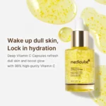 سرم ویتامین سی کپسولی مدی کیوب روشن و درخشان کننده mediube deep vita c capsule serum - Image 3