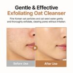 شوینده و ماسک جو دوسر پوریتو تسکین دهنده و رطوبت رسان PURITO Oat Exfoliating Facial Polish Cleanser - Image 6