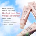 ضدافتاب کلاژن مدی کیوب درخشان کننده و آبرسان medicube Sunscreen No Cast Just Glow Collagen - Image 5
