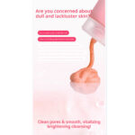 فوم شستشو هلو و نیاسین آنوا ضدجوش و درخشان کننده ANUA PEACH NIACIN SPREAD CLEANSING FOAM - Image 13