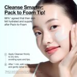 فوم شستشو هیالورون و PDRN آنوا آبرسان عمیق و احیا پوست Anua PDRN Hyaluronic Acid Moisturizing Cleansing Foam - Image 5