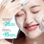 فوم شستشو هیالورون و PDRN آنوا آبرسان عمیق و احیا پوست Anua PDRN Hyaluronic Acid Moisturizing Cleansing Foam - Image 6