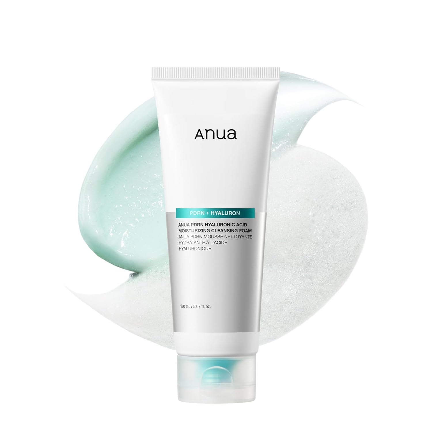 فوم شستشو هیالورون و PDRN آنوا آبرسان عمیق و احیا پوست Anua PDRN Hyaluronic Acid Moisturizing Cleansing Foam فوم شستشو هیالورون و PDRN آنوا آبرسان عمیق و احیا پوست Anua PDRN Hyaluronic Acid Moisturizing Cleansing Foam