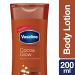 لوسیون بدن کره کاکائو و شی باتر وازلین مرطوب کننده 48 ساعته Vaseline Body Lotion Cocoa Butter - Image 6