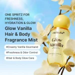 میست مو و بدن وانیلا مدی کیوب آبرسان و درخشان کننده MEDICUBE GLOW VANILLA HAIR BODY MIST - تصویر 7