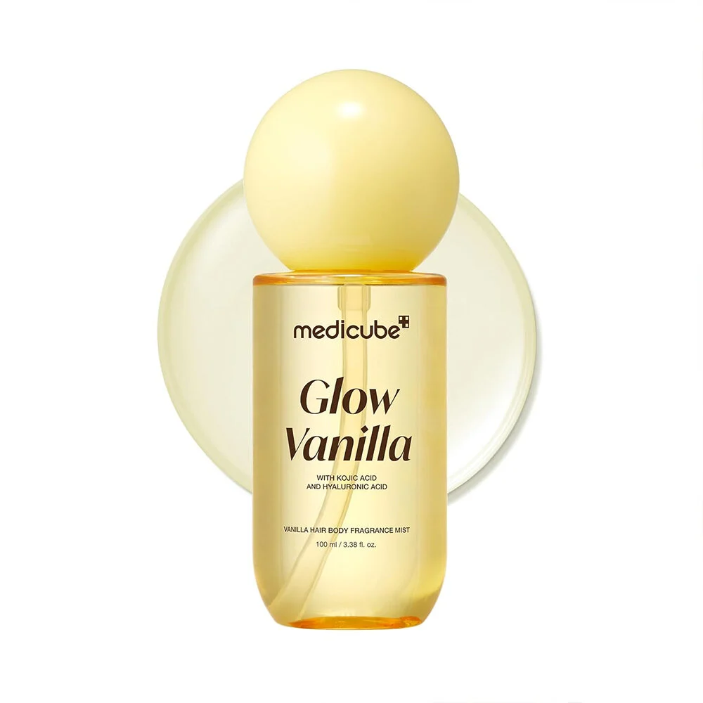 میست مو و بدن وانیلا مدی کیوب آبرسان و درخشان کننده MEDICUBE GLOW VANILLA HAIR BODY MIST میست مو و بدن وانیلا مدی کیوب آبرسان و درخشان کننده MEDICUBE GLOW VANILLA HAIR BODY MIST