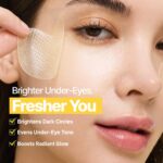 پچ چشم ویتامین سی گودال ضدلک و پف GOODAL Green Tangerine Vitamin C Eye Patches - Image 4