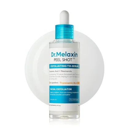 پیلینگ شات ترانزامیک اسید دکتر ملاکسین درخشان کننده و لایه بردار منافذ Dr.Melaxin Peel Shot Exfoliating TX Serum