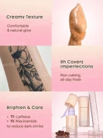 کانسیلر مایع فول کاور ضدچروک شیگلم SHEGLAM FULL COVERAGE HIDEAWAY CONCEALER - تصویر 4