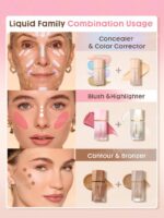 کانسیلر مایع فول کاور ضدچروک شیگلم SHEGLAM FULL COVERAGE HIDEAWAY CONCEALER - Image 8