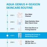 کرم مرطوب کننده لیفتینگ و ضدچروک قوی اس نیچر S.NATURE Pore Refining Moisturizer Squalane Hydrating Face Cream - Image 2