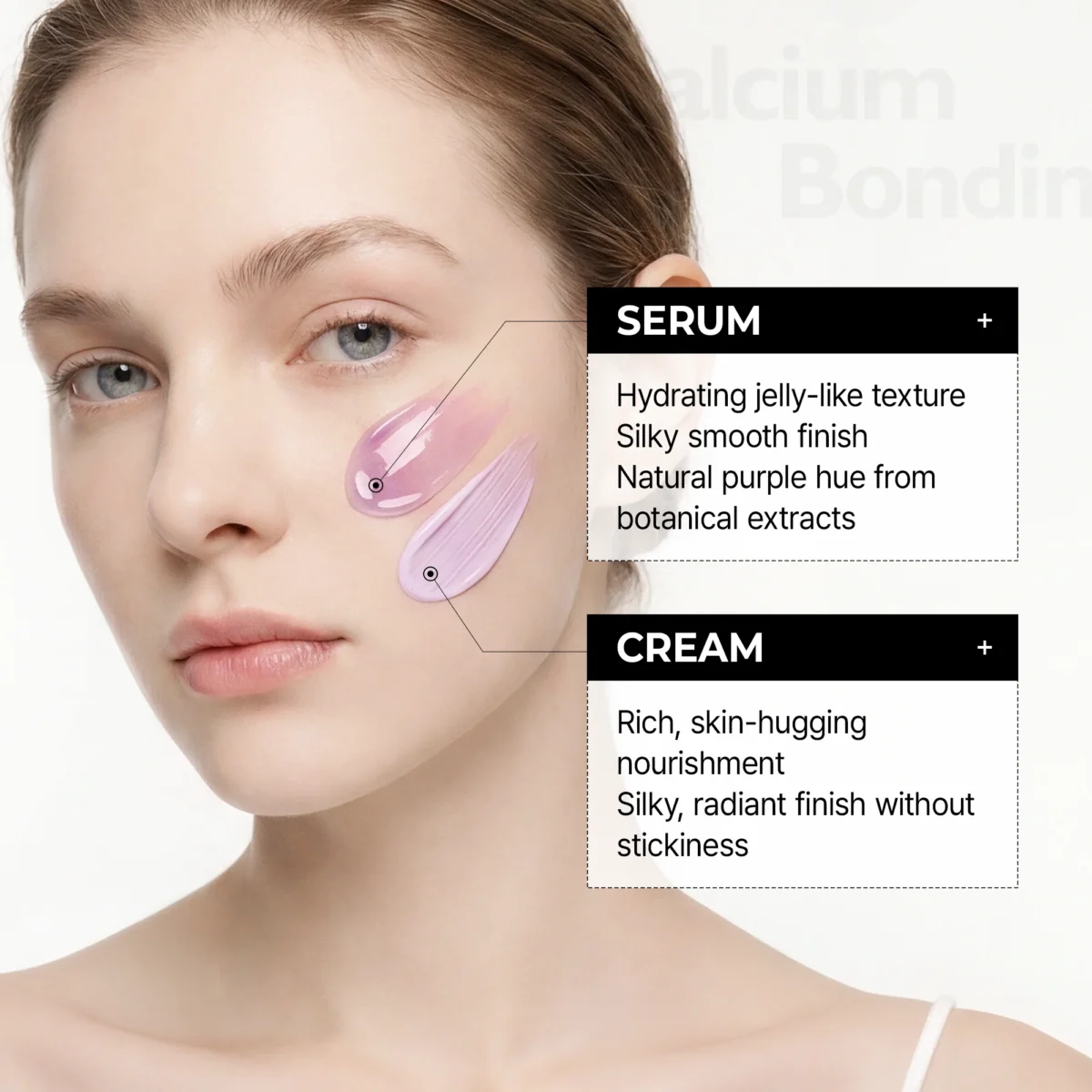 کرم کلسیوم باندینگ دکتر ملاکسین رفع خطوط و افتادگی پوست Dr.Melaxin Calcium Bonding Facial Cream - Image 4
