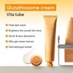 کرم گلوتاتیون ویتا تیوب ابیب روشن کننده و رفع کدری صورت Abib Glutathiosome Cream Vita Tube