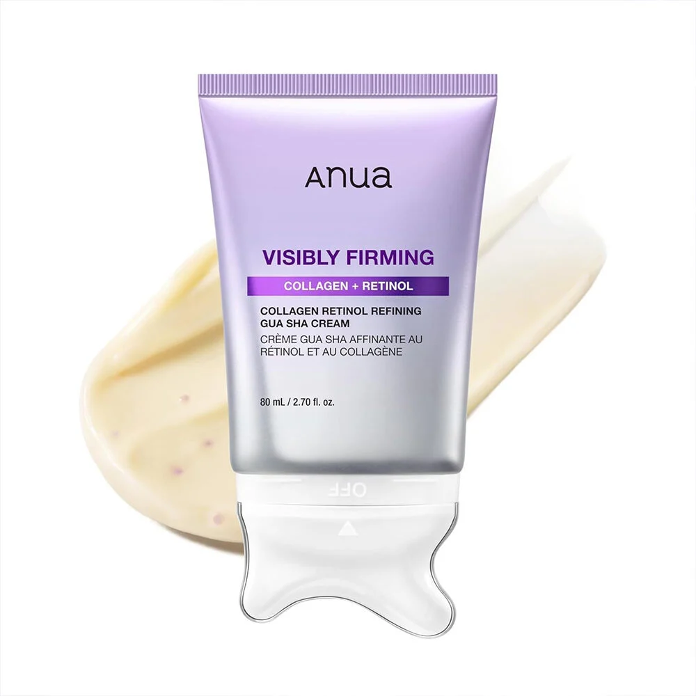گواشا کلاژن و رتینول آنوا ضدچروک و فرم دهنده صورت و گردن ANUA VISIBLY FIRMING COLLAGEN RETINOL GUA SHA گواشا کلاژن و رتینول آنوا ضدچروک و فرم دهنده صورت و گردن ANUA VISIBLY FIRMING COLLAGEN RETINOL GUA SHA