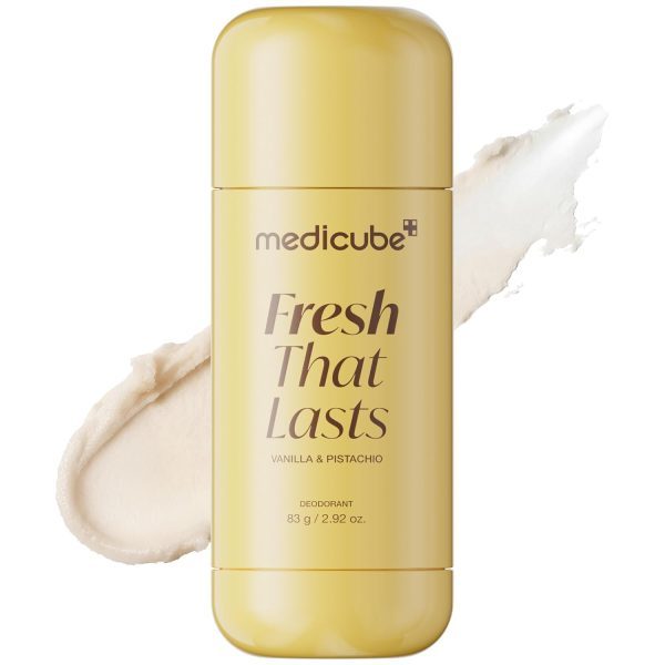 دئودورانت کوجیک اسید و زردچوبه مدی کیوب روشن کننده و ضدلک MEDICUBE VANILLA AND PISTACHIO DEODORANT